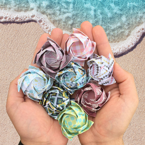 Origami Paper Set 120 high quality origami sheets with 40 unique and beautiful patterns