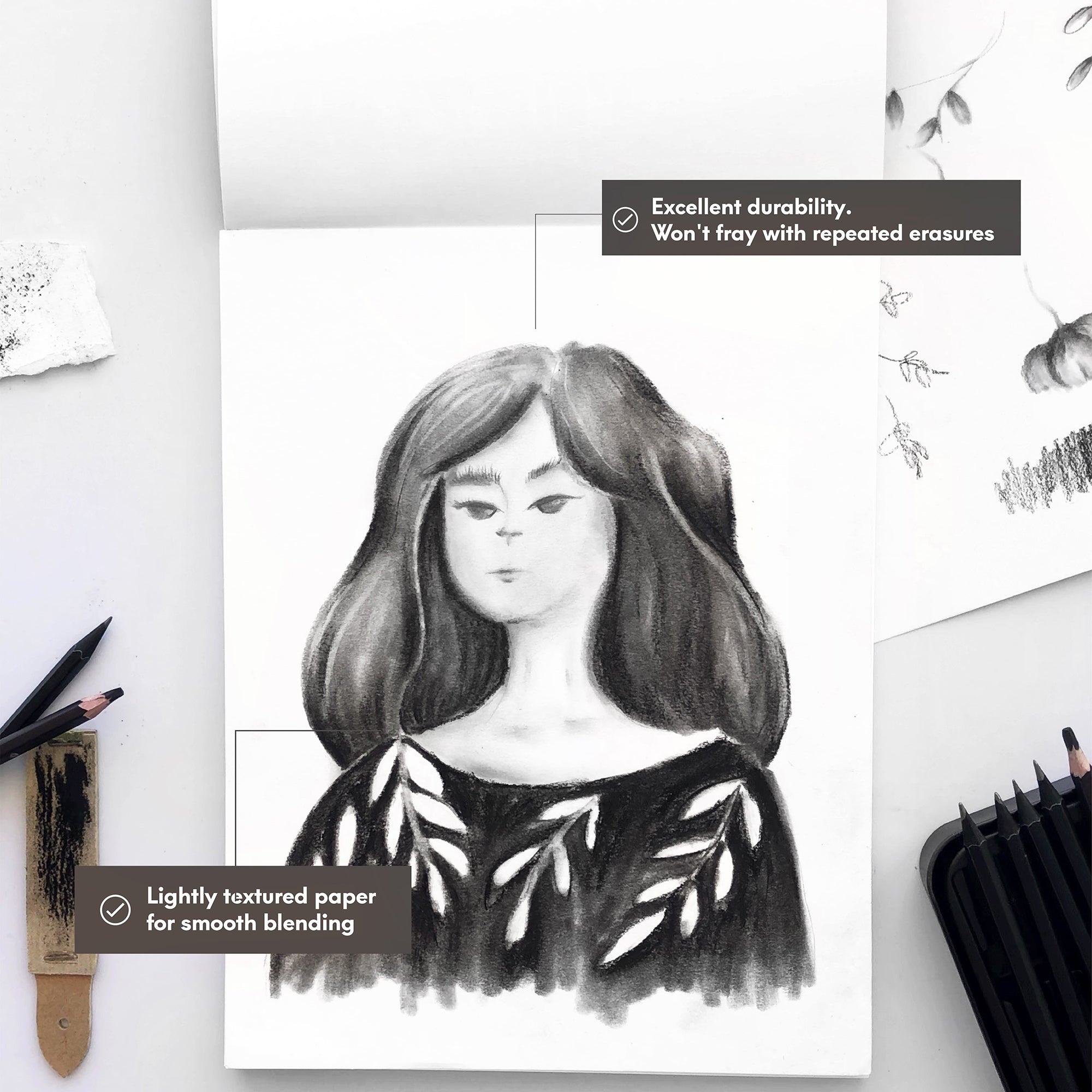 Sketchbook for Girls-Artist Pad Paper- Sketchbook Drawing Painting