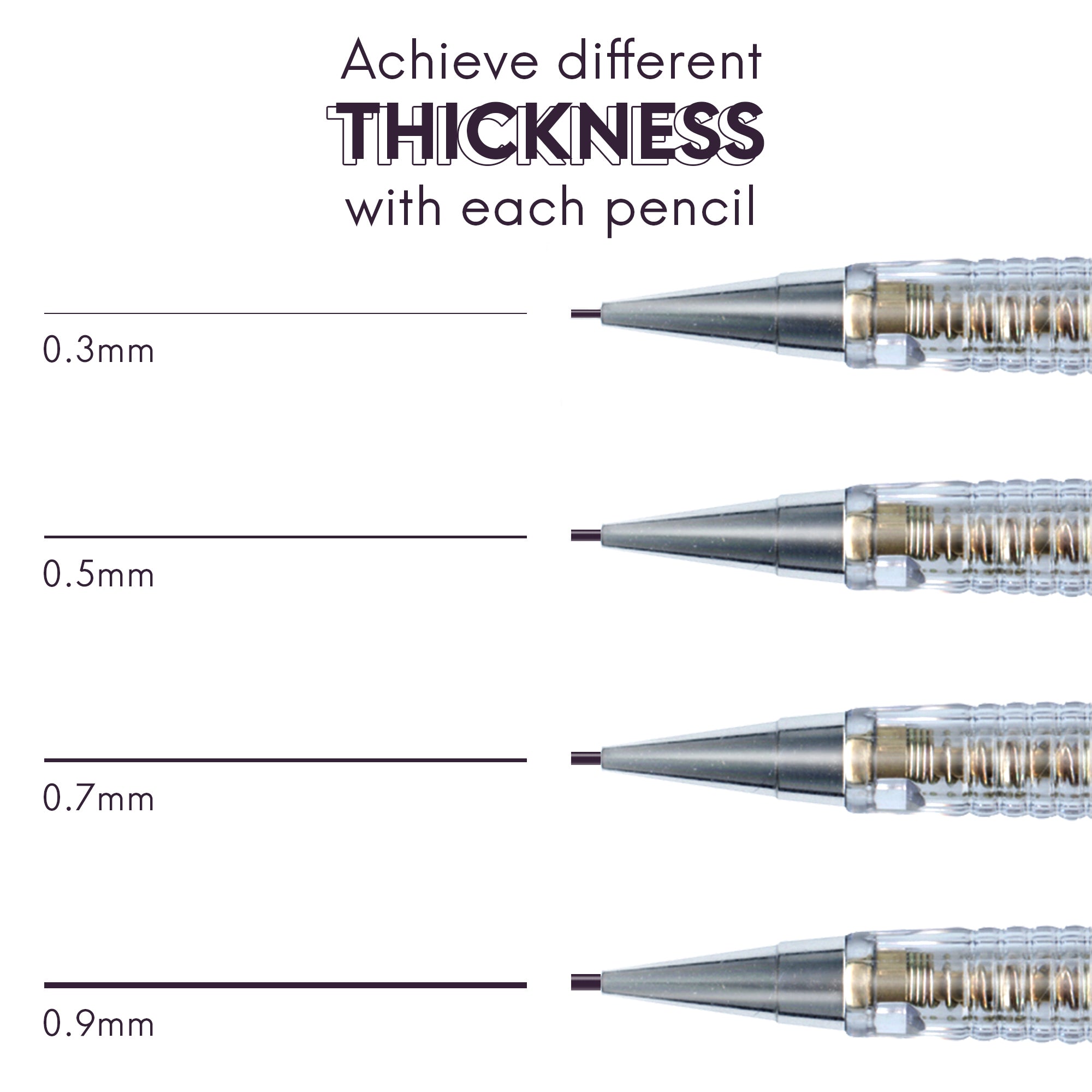 Lead Sizes for Mechanical Pencils - Blog