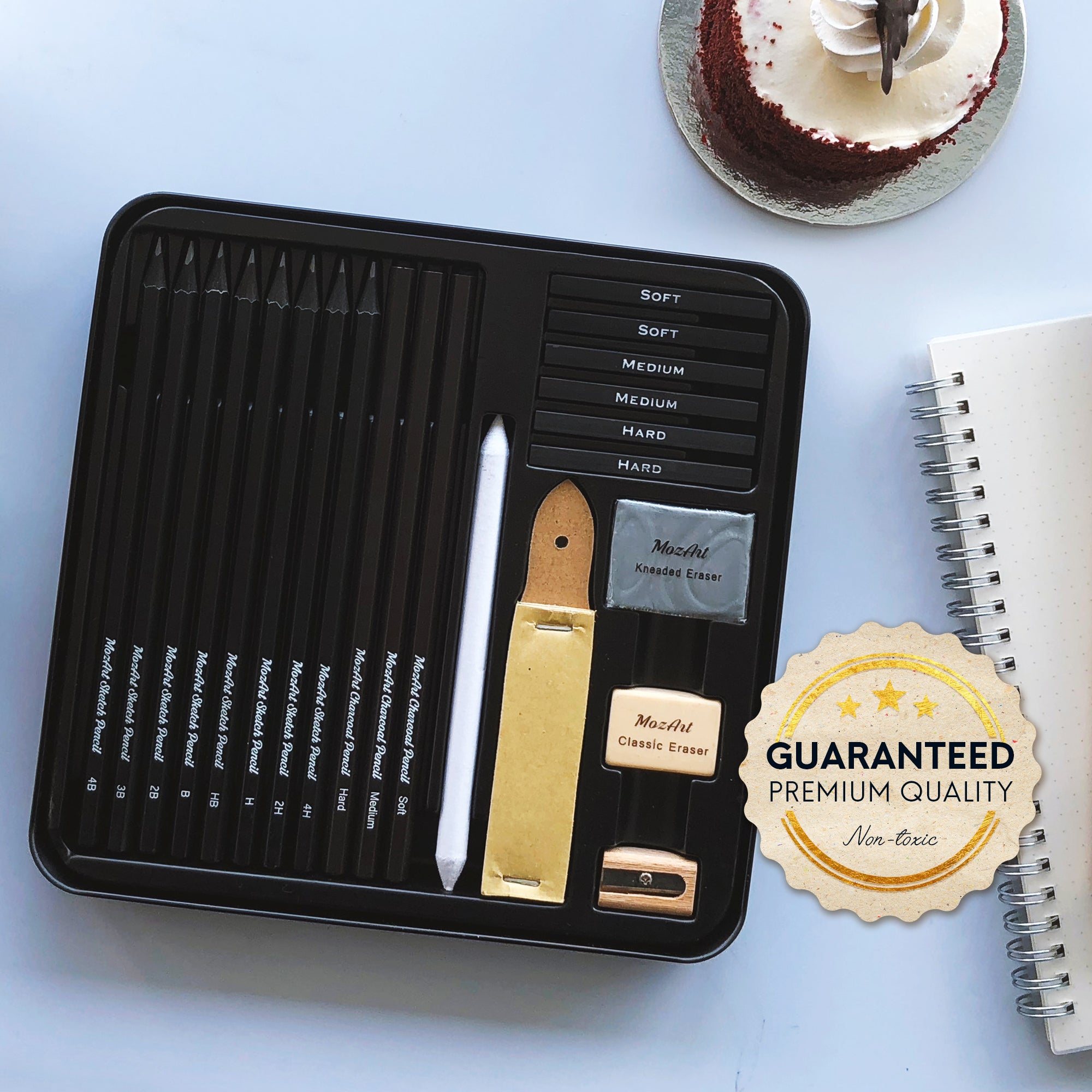 Premium Quality Sketch Pad for Sketching, Illustrating and Journaling -  MozArt Supplies USA