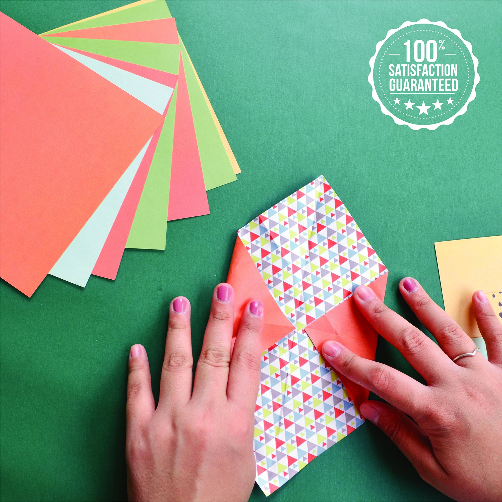  Yibeishu Origami Kit for Kids, 120 Sheets Origami